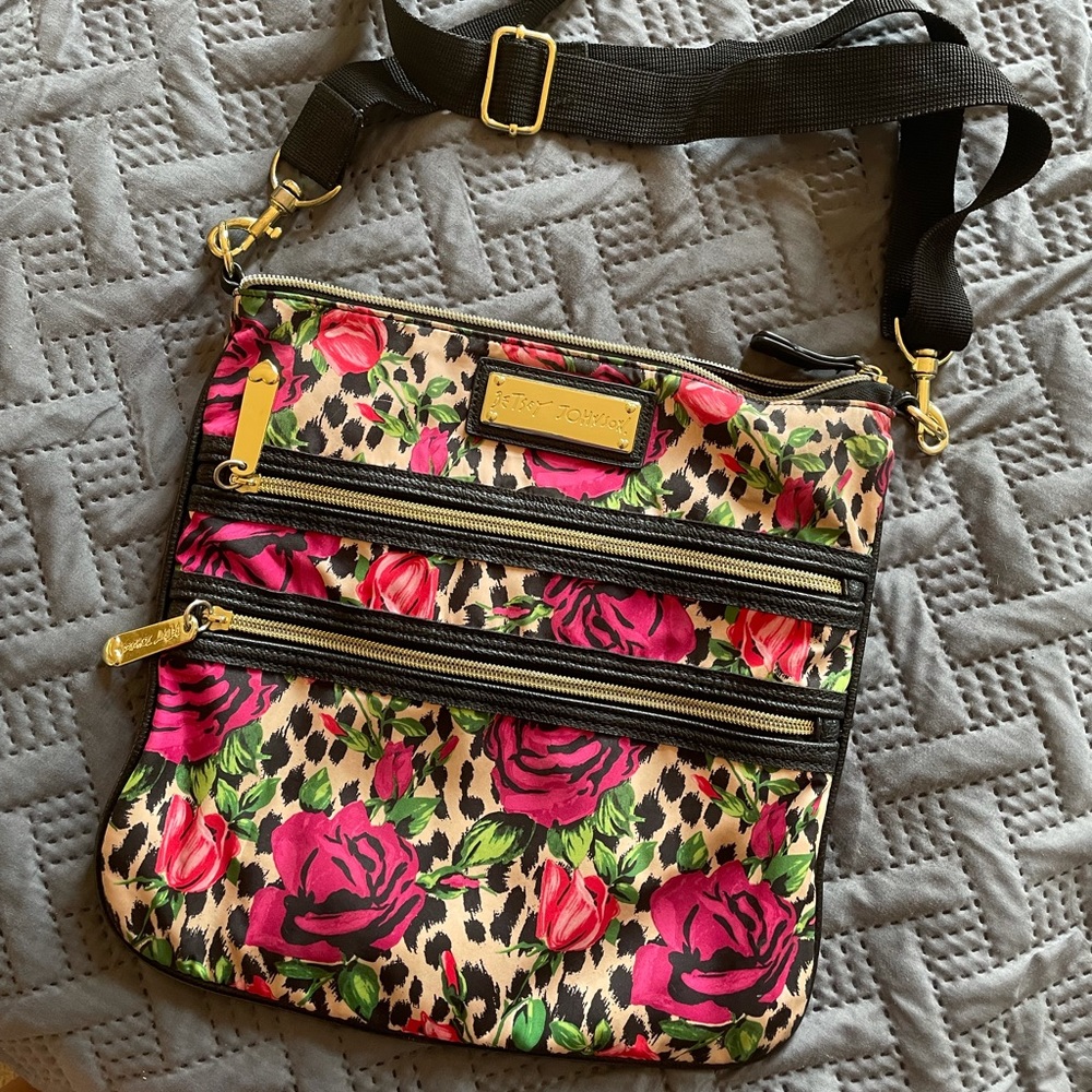 Betsy Johnson Flower Power Crossbody